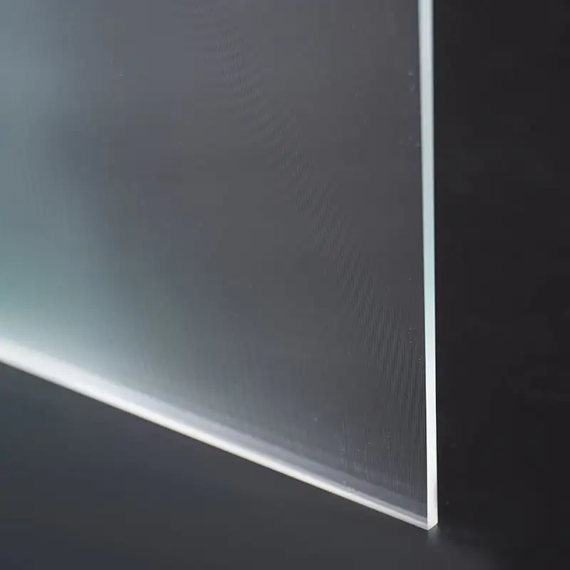 Hocheffiziente, hochverdeckte, transparente, gestreifte PMMA-Lichtleiterplatte